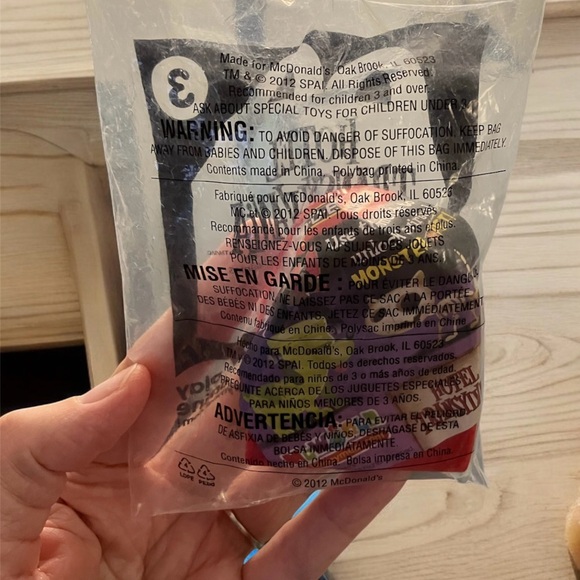2/$20 NEW IN BAG McDonald's Happy Meal Hotel Transylvania Mavis Fangs Toy 3 2012 - Picture 3 of 3